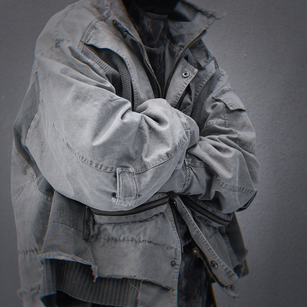 HiJ41 Grey Cyber IX Jacket