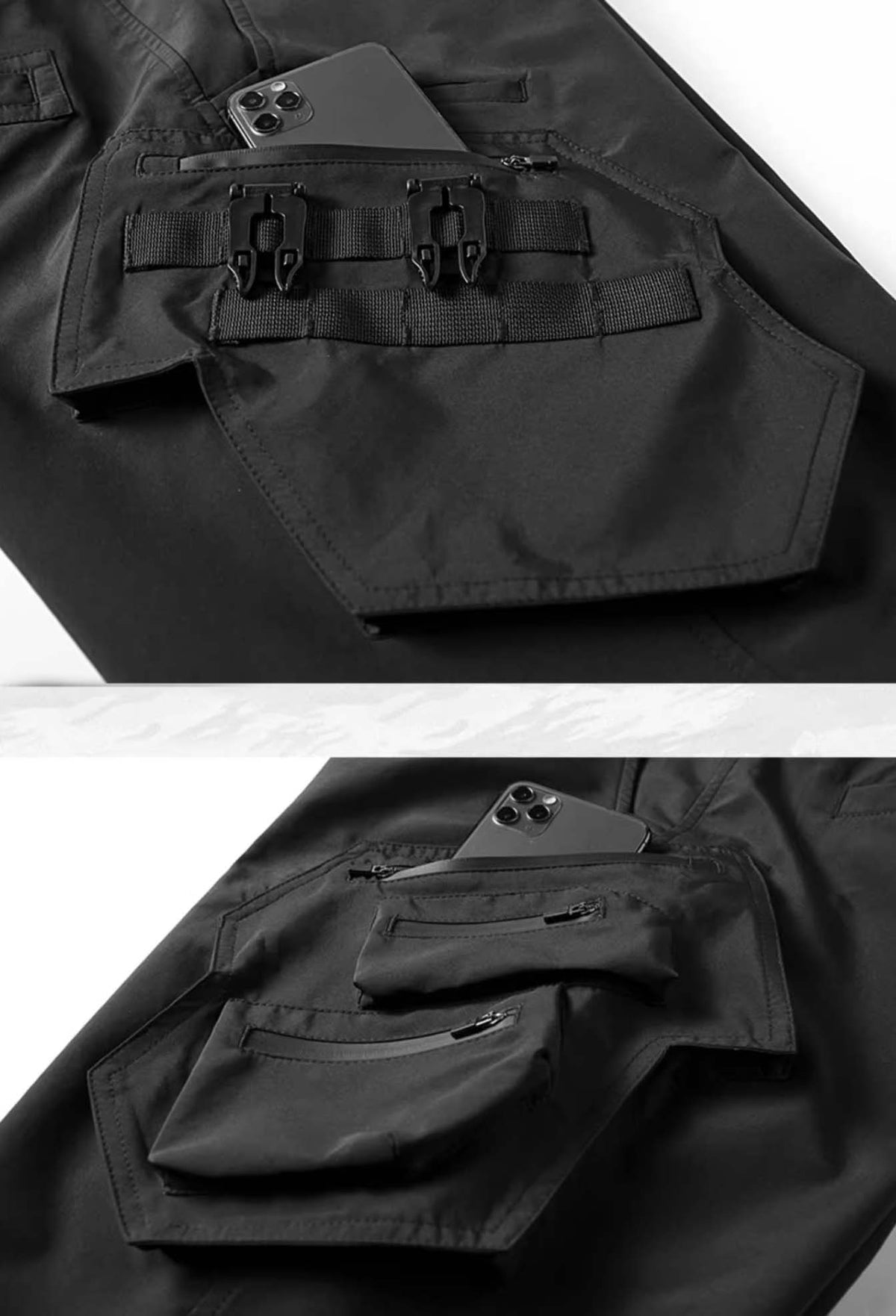 IBP323 CX Matte Black Pants
