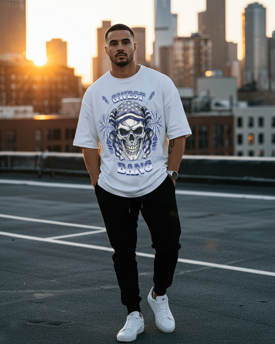G West Bang Oversized Men's T-Shirt
