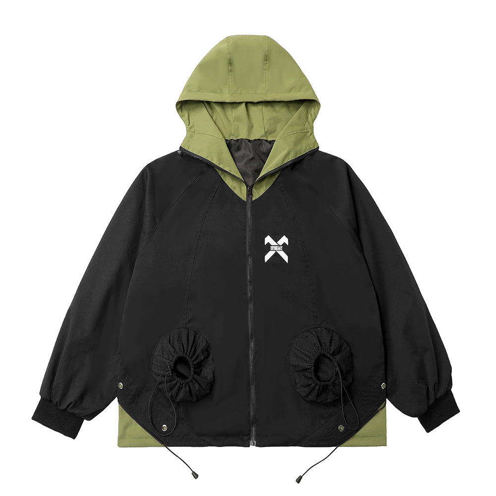 HiJ14 Black Industrial Climber Jacket