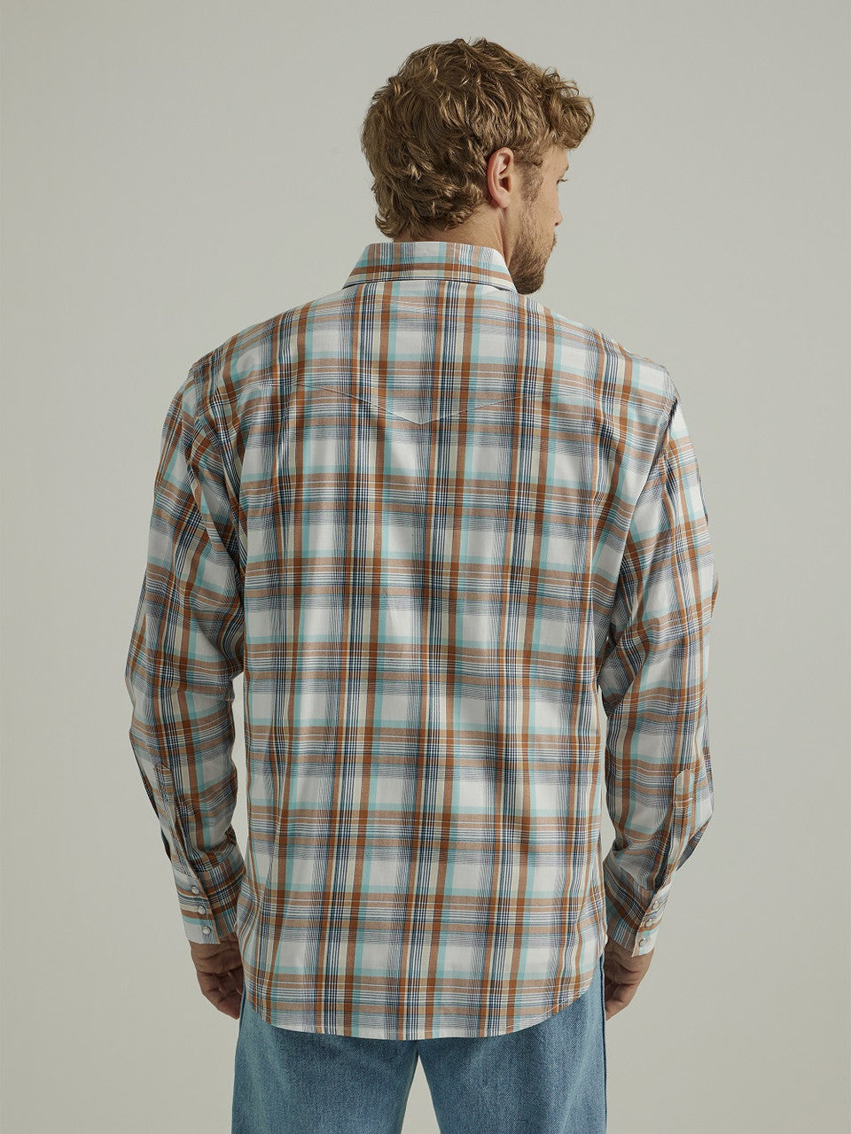 Wrangler - Men's Wrinkle Resist Long Sleeve Shirt - 112330396