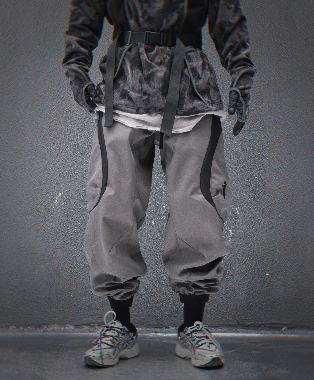 HiP44 Grey Alien Tech Joggers