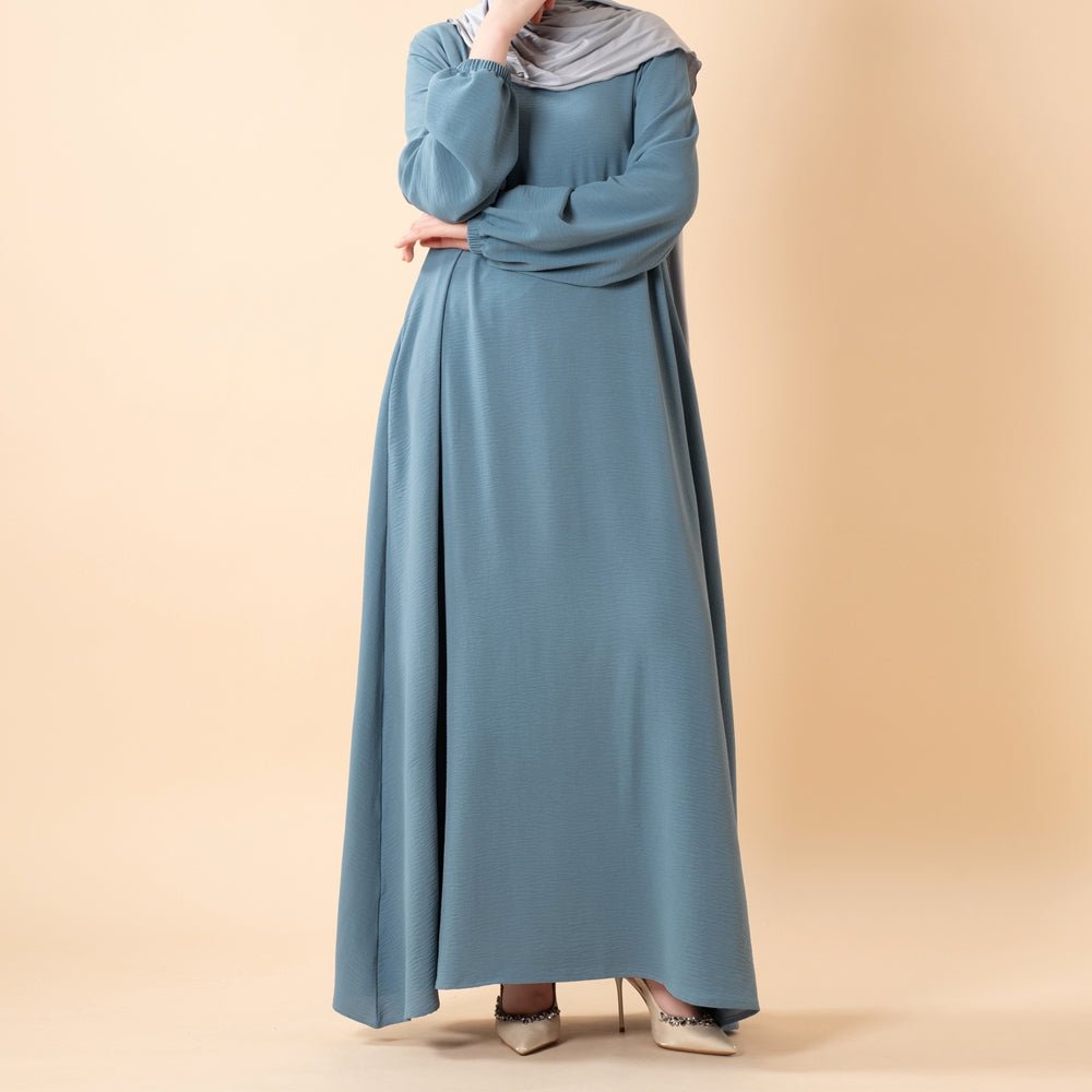 Essential Flow Crepe Maxi Dress with Pockets (MA385)