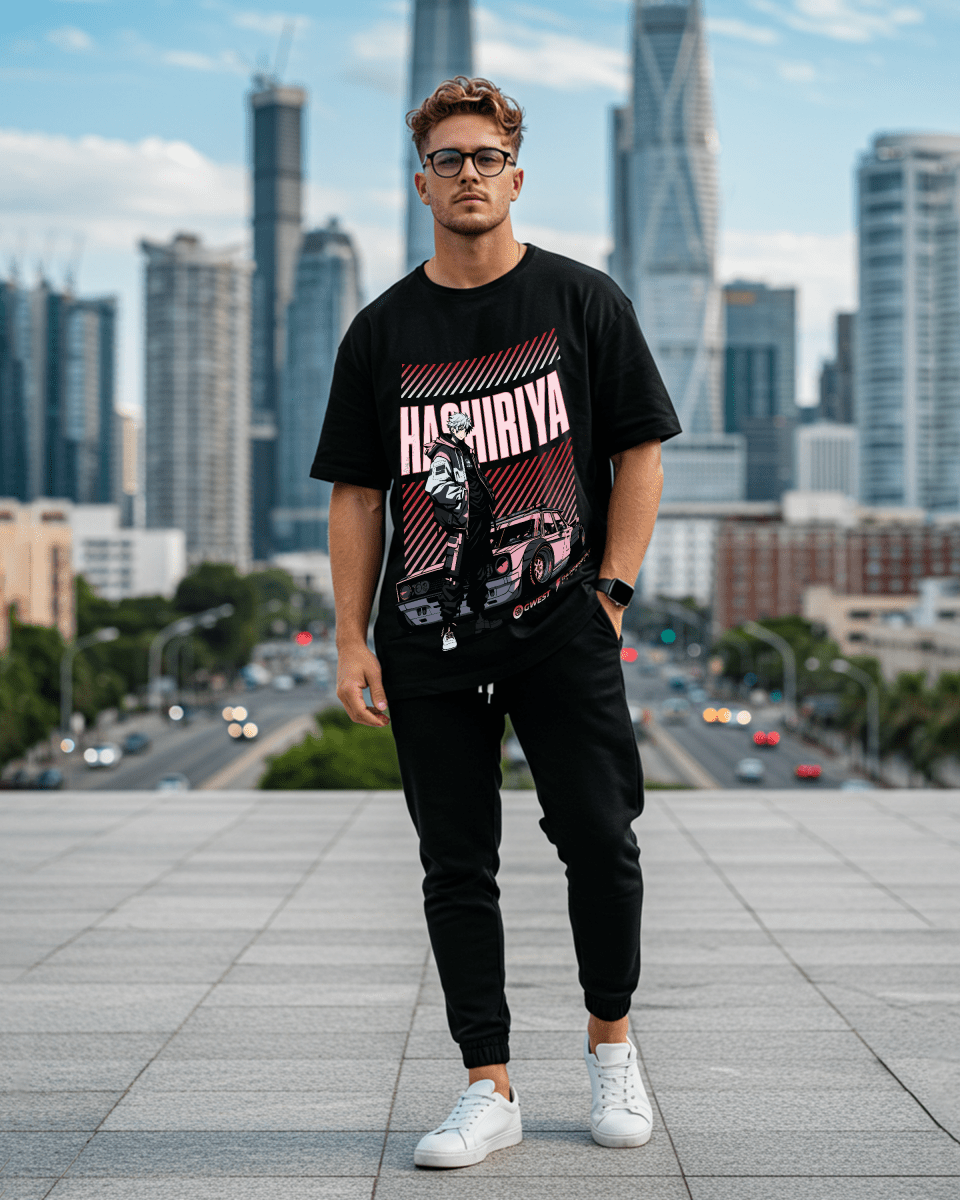 G West Hashiriya Oversized Men's T-Shirt