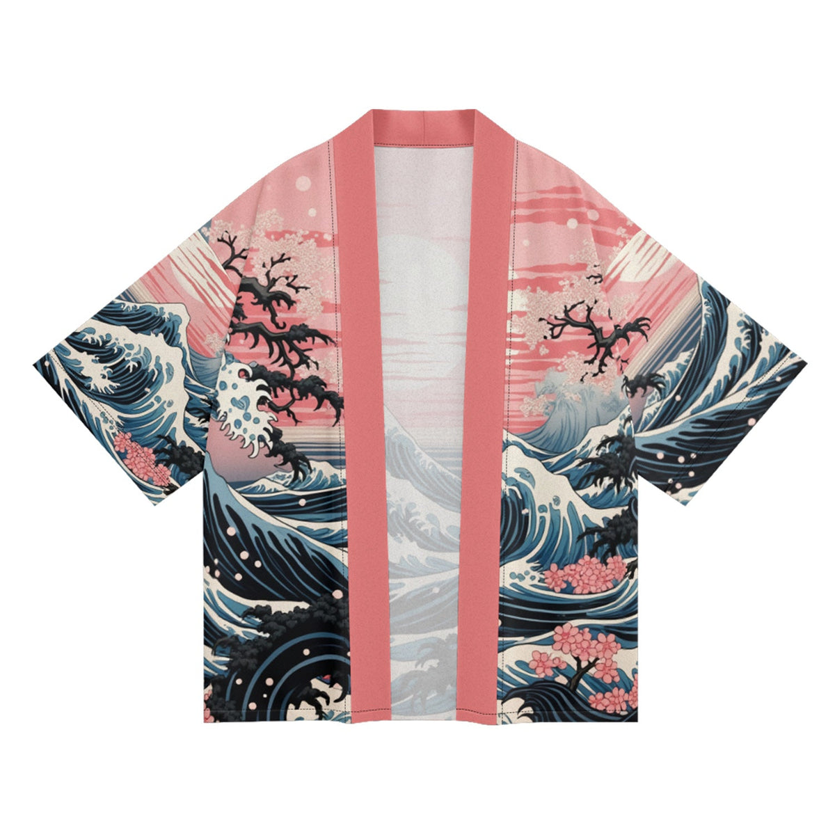 K30 Sunset Sea Kimono
