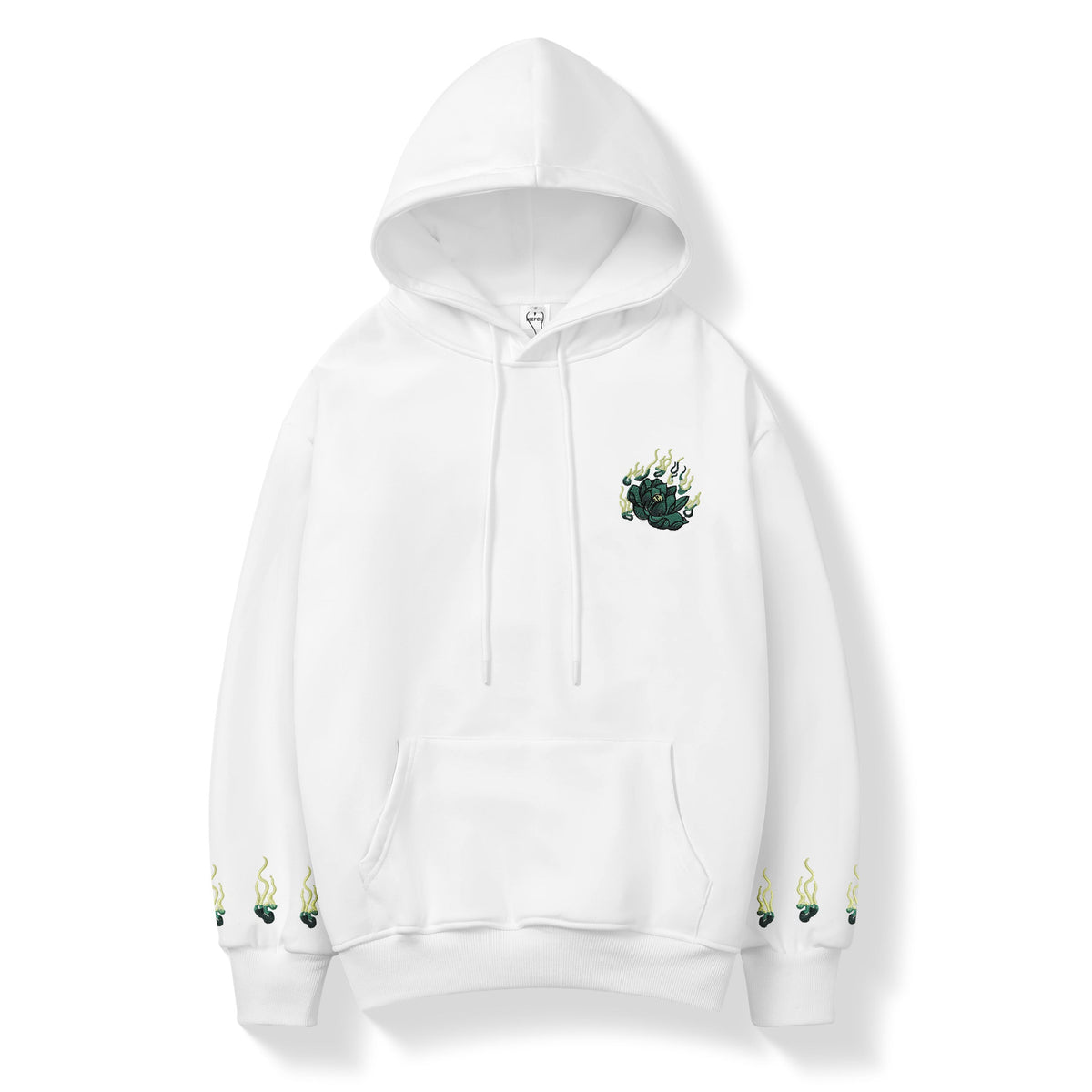 KH9007 Emerald Kirin Embroidery Hoodie