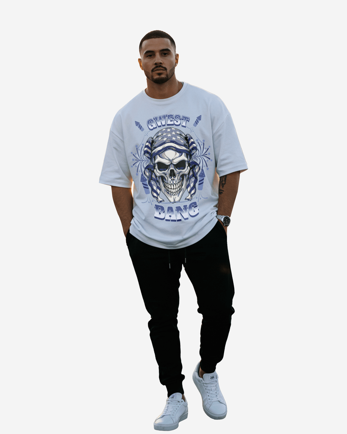 G West Bang Oversized Men's T-Shirt